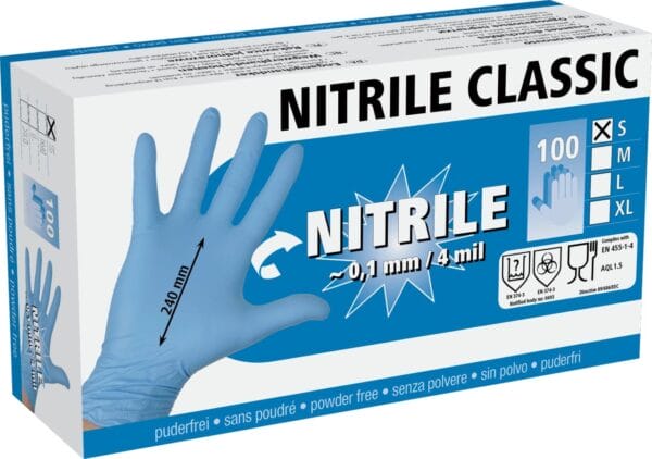 Gant jetable nitrile classic M – Image 2