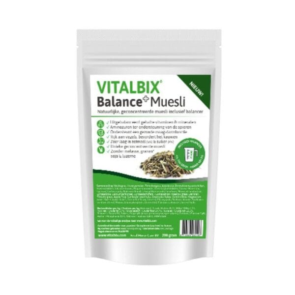 Échantillon de muesli Vitalbix Balance+ 200 gr.