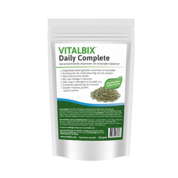Échantillon Vitalbix Daily Complete Timothy 250 gr.